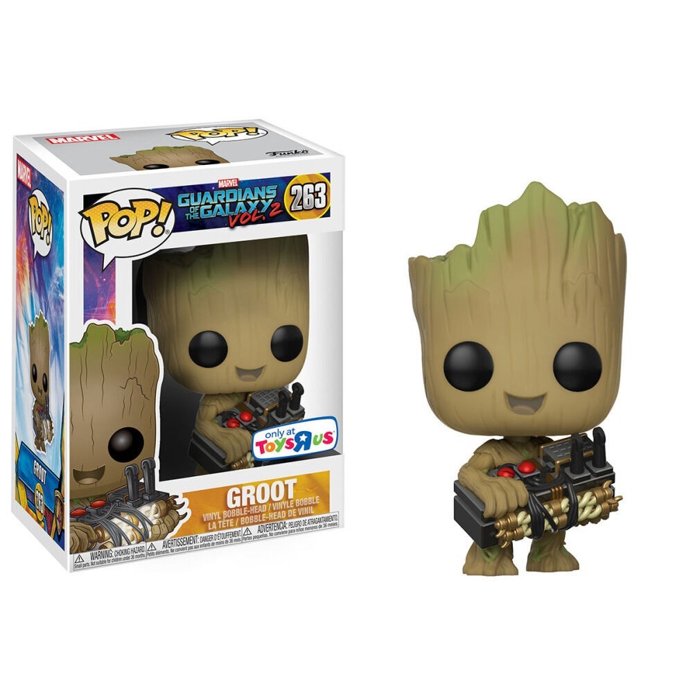 Funko Pop! Vinyl: Marvel - Groot (w/ Bomb) - Toys R Us (Exclusive) #263